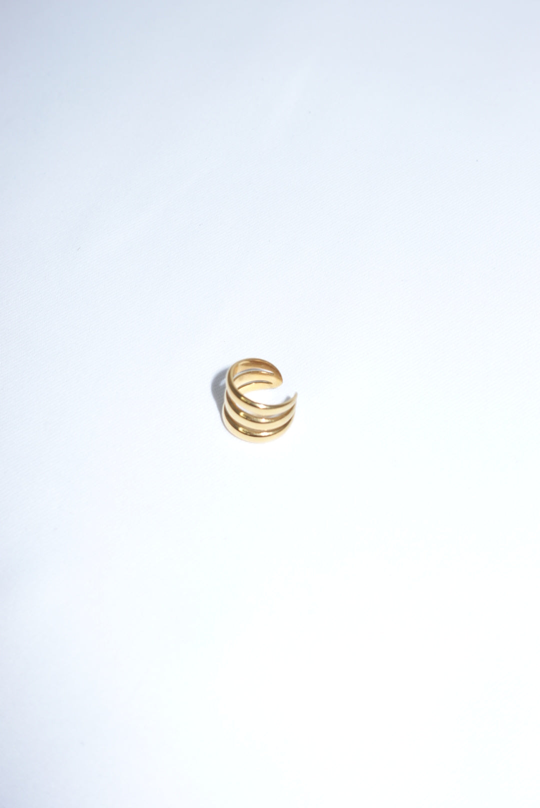 Ear Cuff in Stainless Steel Gold Toned