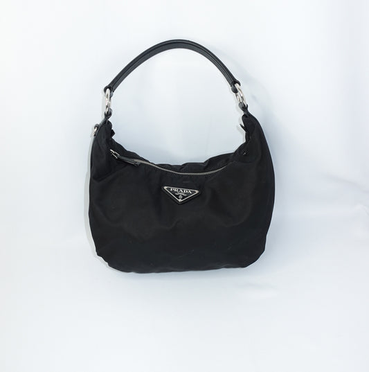 Prada Nylon Half Moon Bag
