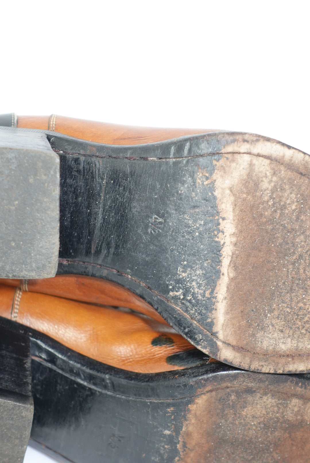 Cowboy Vintage Boots Black & Caramel