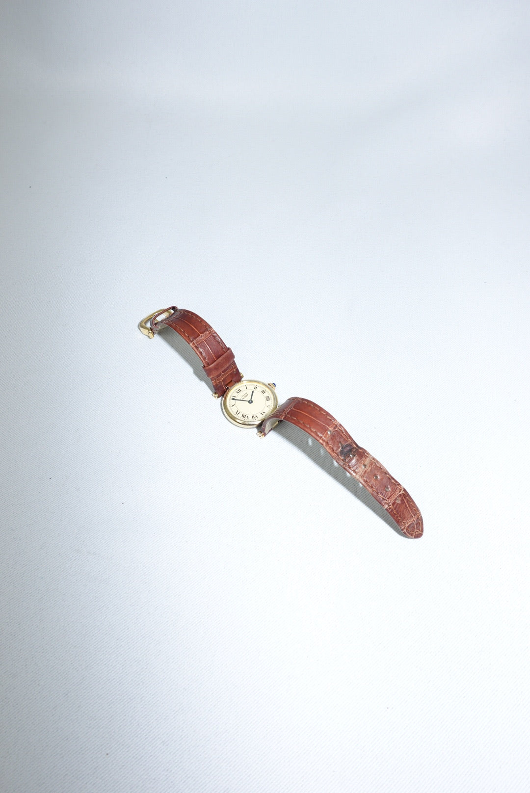 Cartier Must Vendôme 24mm Gold Toned Vintage Watch