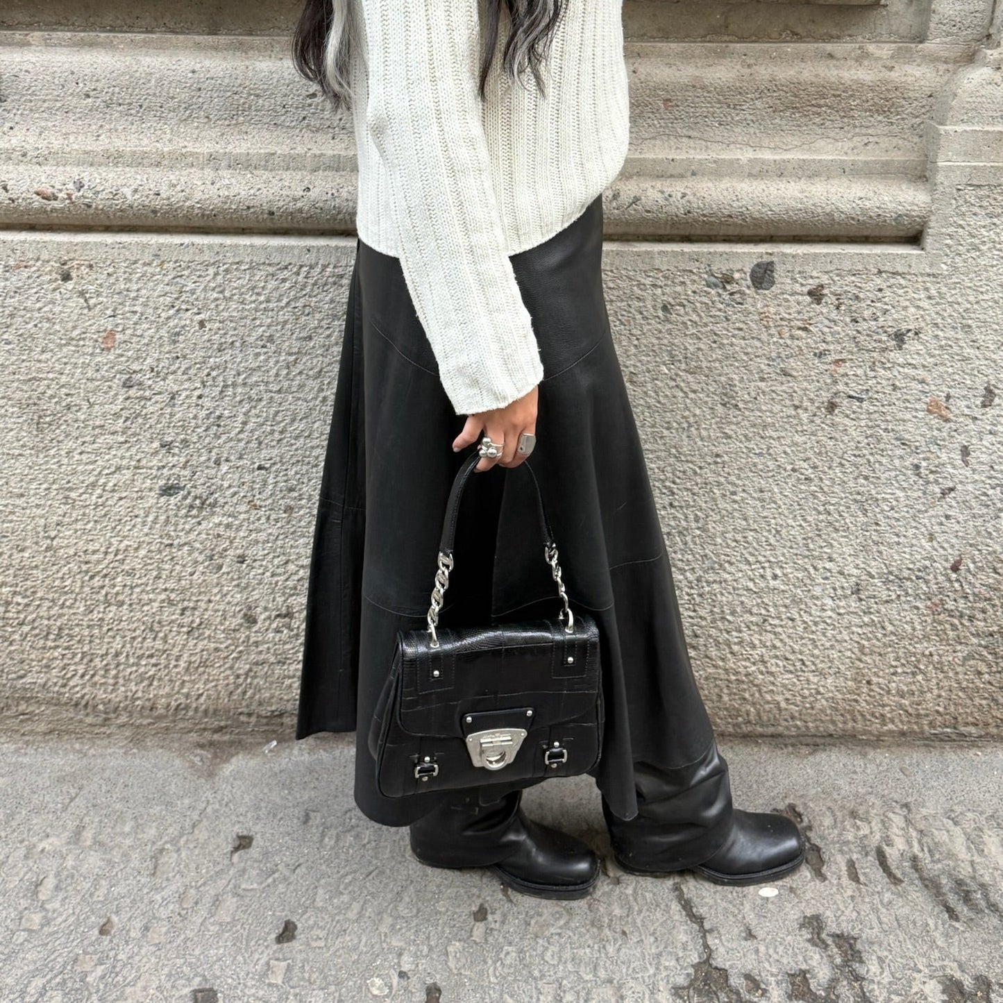 Salvatore Ferragamo Gancio Lock Bag