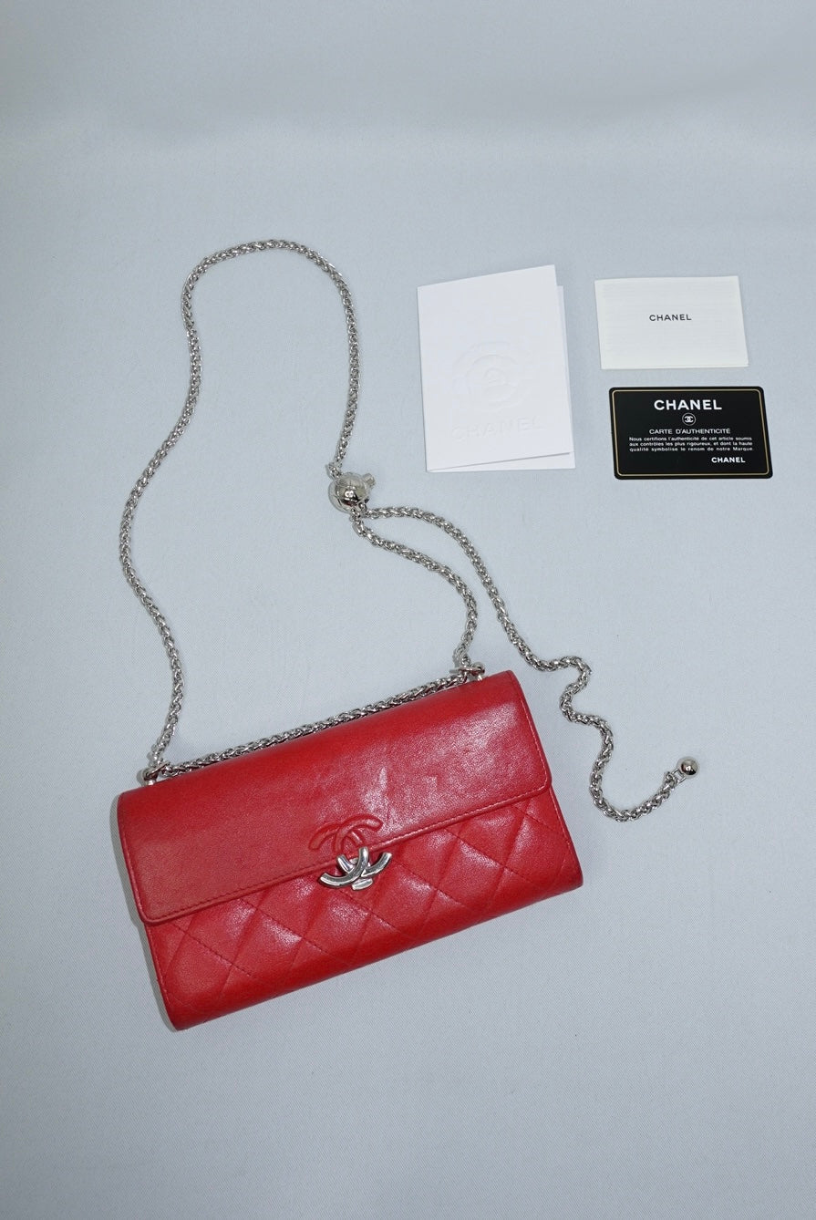 Re-Worked Chanel CC Timeless Flap Vintage W.O.C Lobster