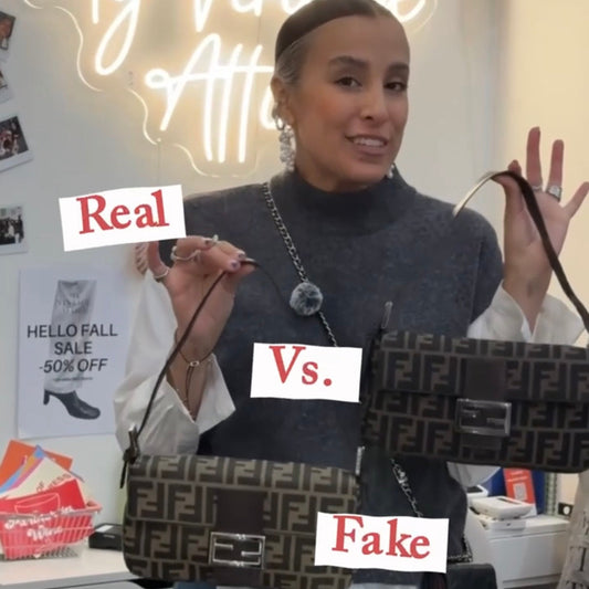 Real or Fake Fendi Vintage Baguette Zucca Monogram