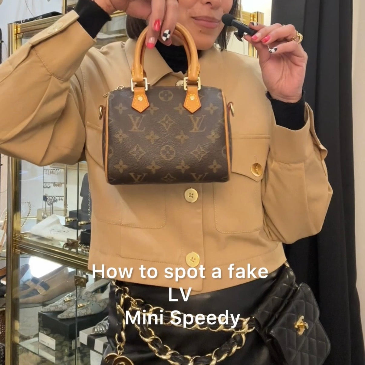 Louis Vuitton Mini Speedy Authentication
