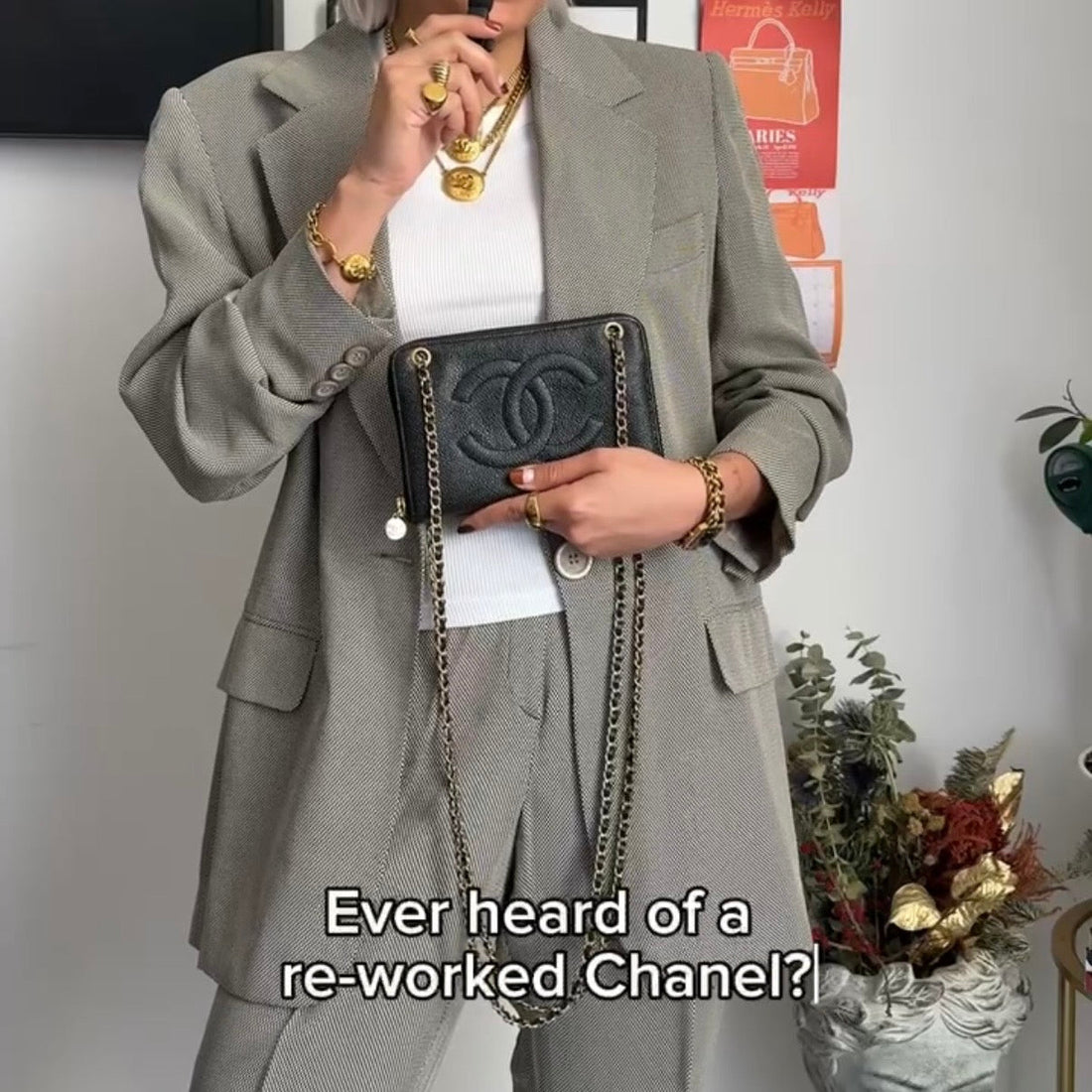 Reworked Chanel Wallets | Giving Vintage Chanel a New Life with Chains