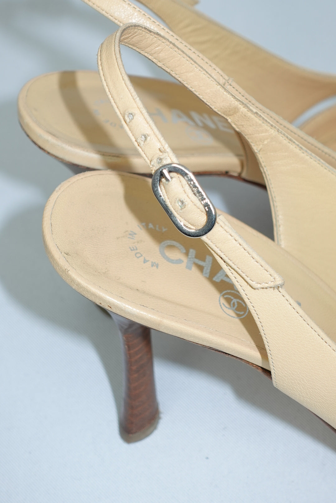 Scarpe Chanel Vintage Slingback 38