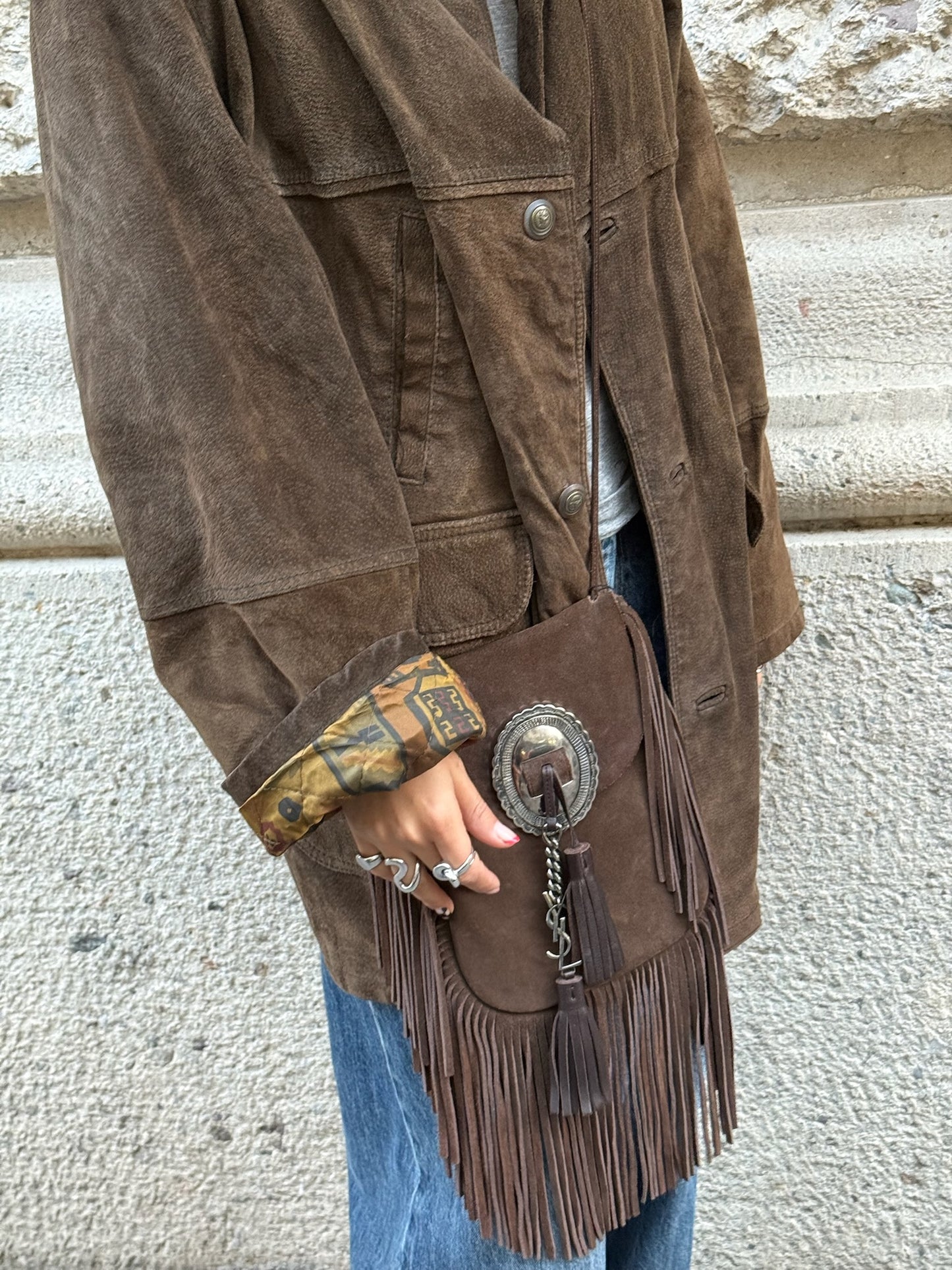 Brown Nabuk Vintage Jacket