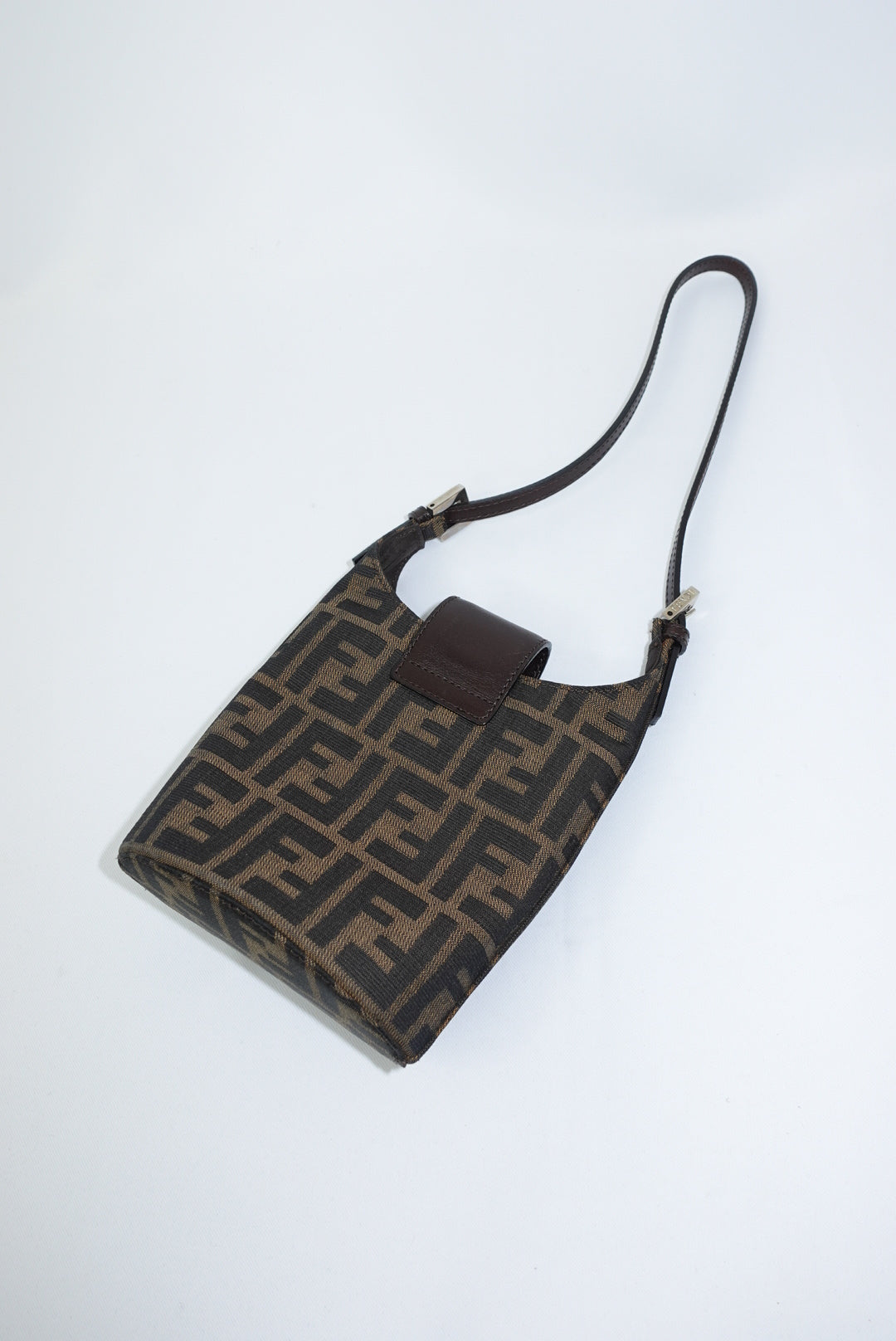 Fendi Monogram Zucca Vintage Bucket Bag