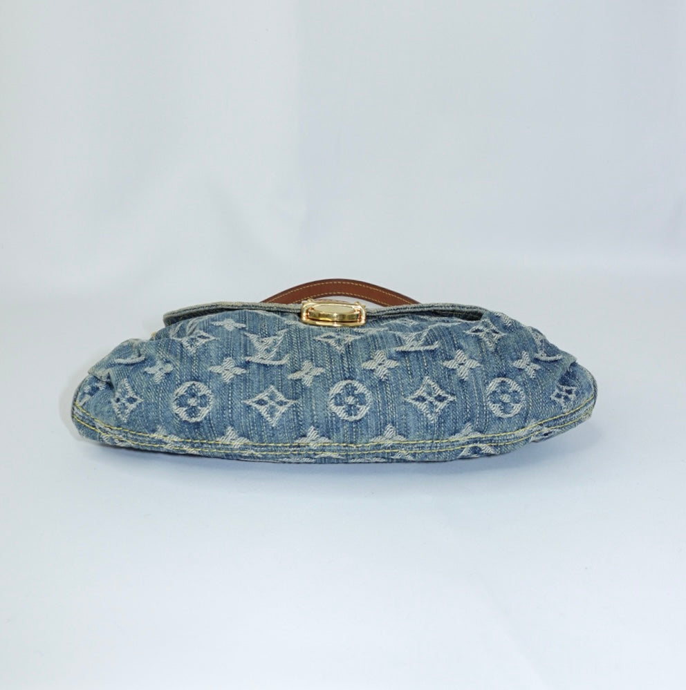 Louis Vuitton Denim Pleaty Mini Bag