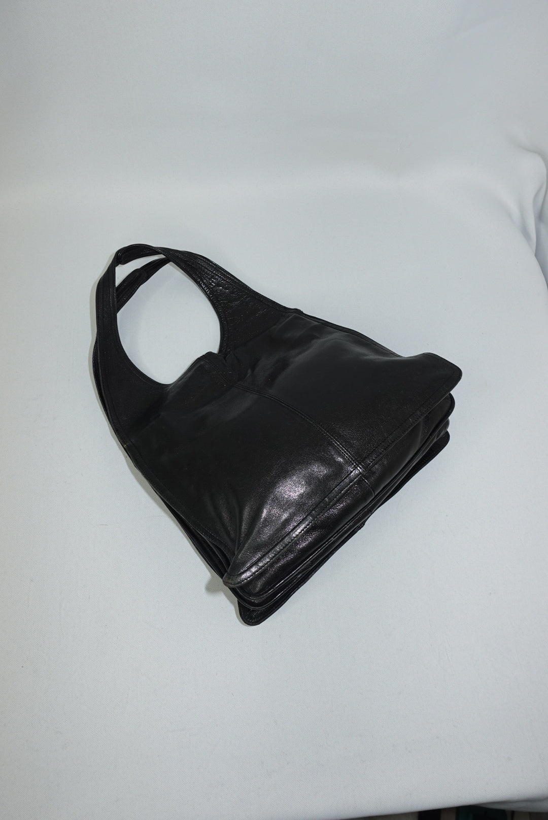 Bottega Veneta Vintage Black Leather Bag