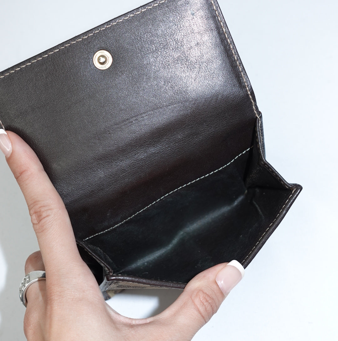 Gucci Brown Monogram Wallet