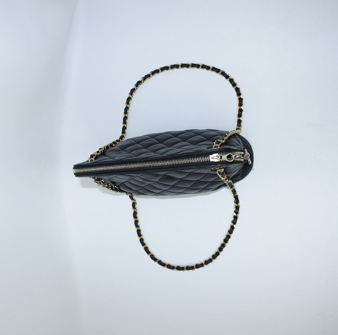 Chanel Quilted Dome Shoulder Bag