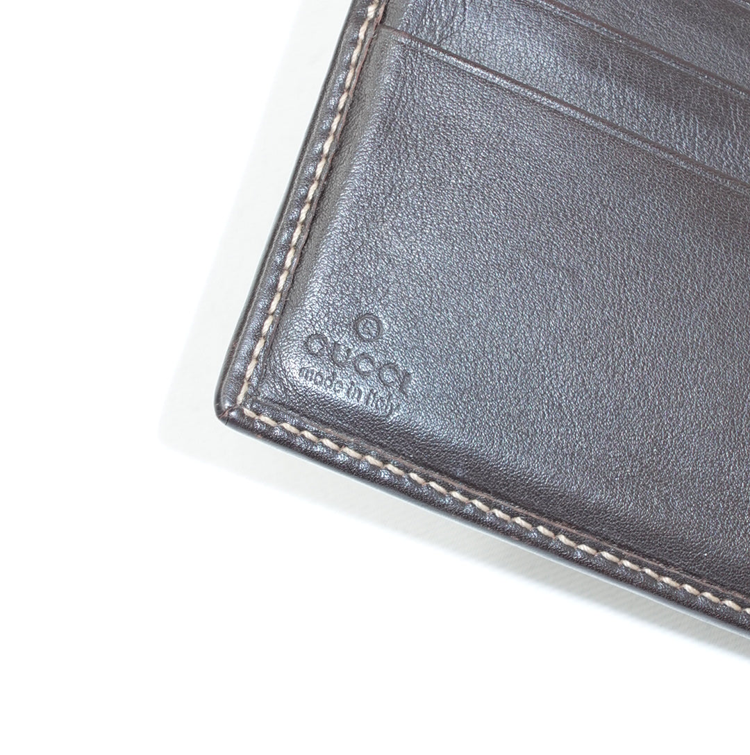 Gucci Brown Monogram Wallet