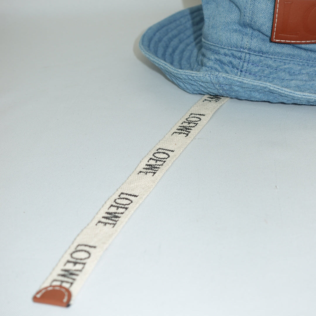 Cappello da pescatore vintage in denim Loewe