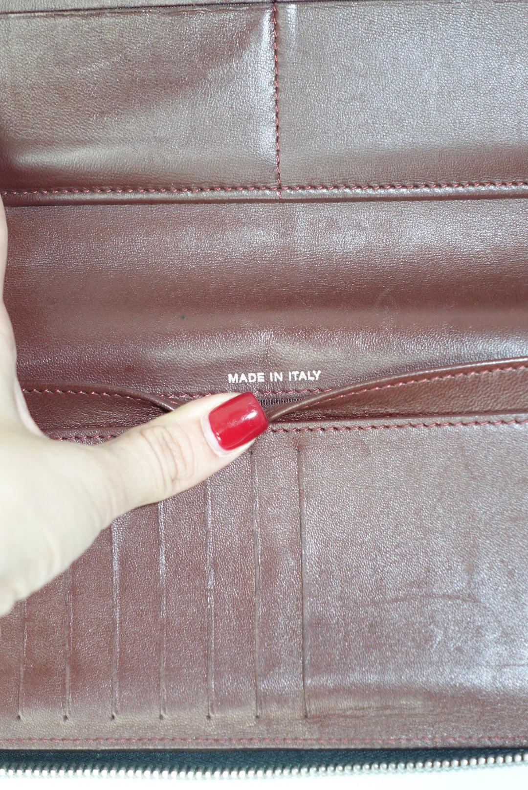 Chanel Timeless Re-Worked Zip Big Vintage Wallet with Chain Black