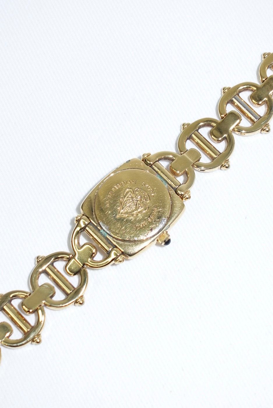 Gucci Gold Toned 6400L Black Dial Vintage Watch