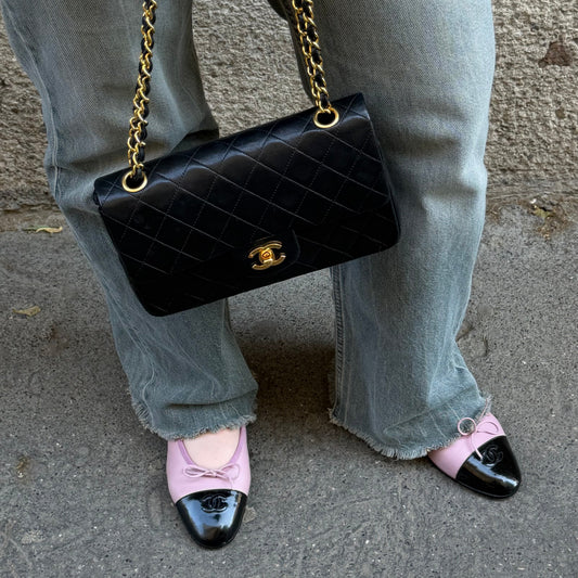 Chanel Pink Ballet Flats 39.5