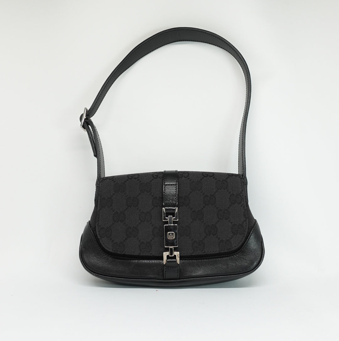 Gucci Mini Jackie Black Monogram