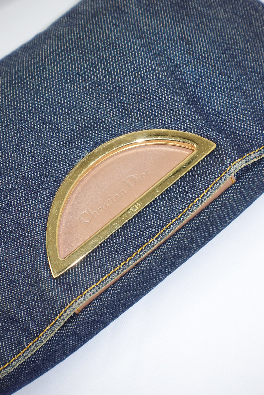 Christian Dior Malice Denim Shoulder Bag Y2K