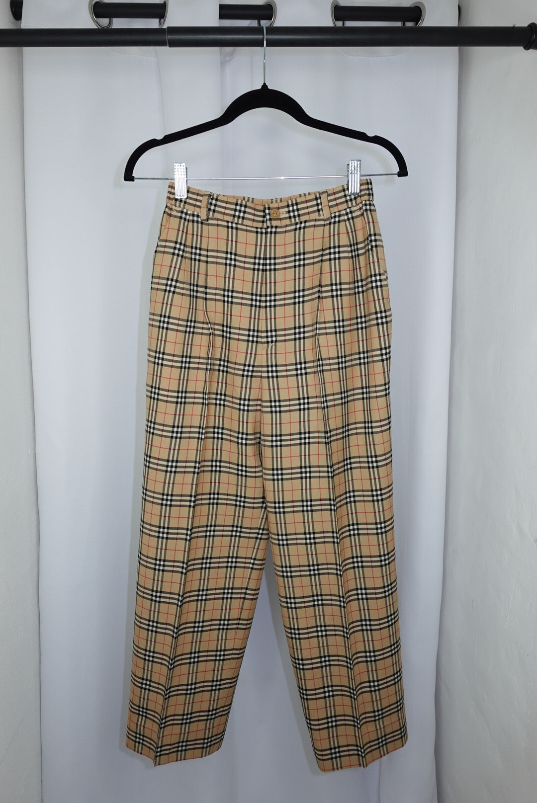Burberry Vintage Straight Pants XS