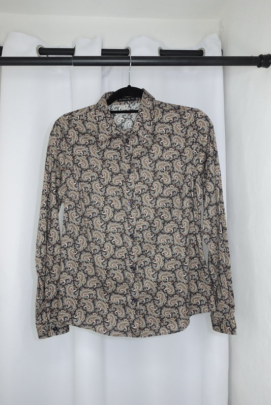 ETRO Blue & Pink Print Shirt