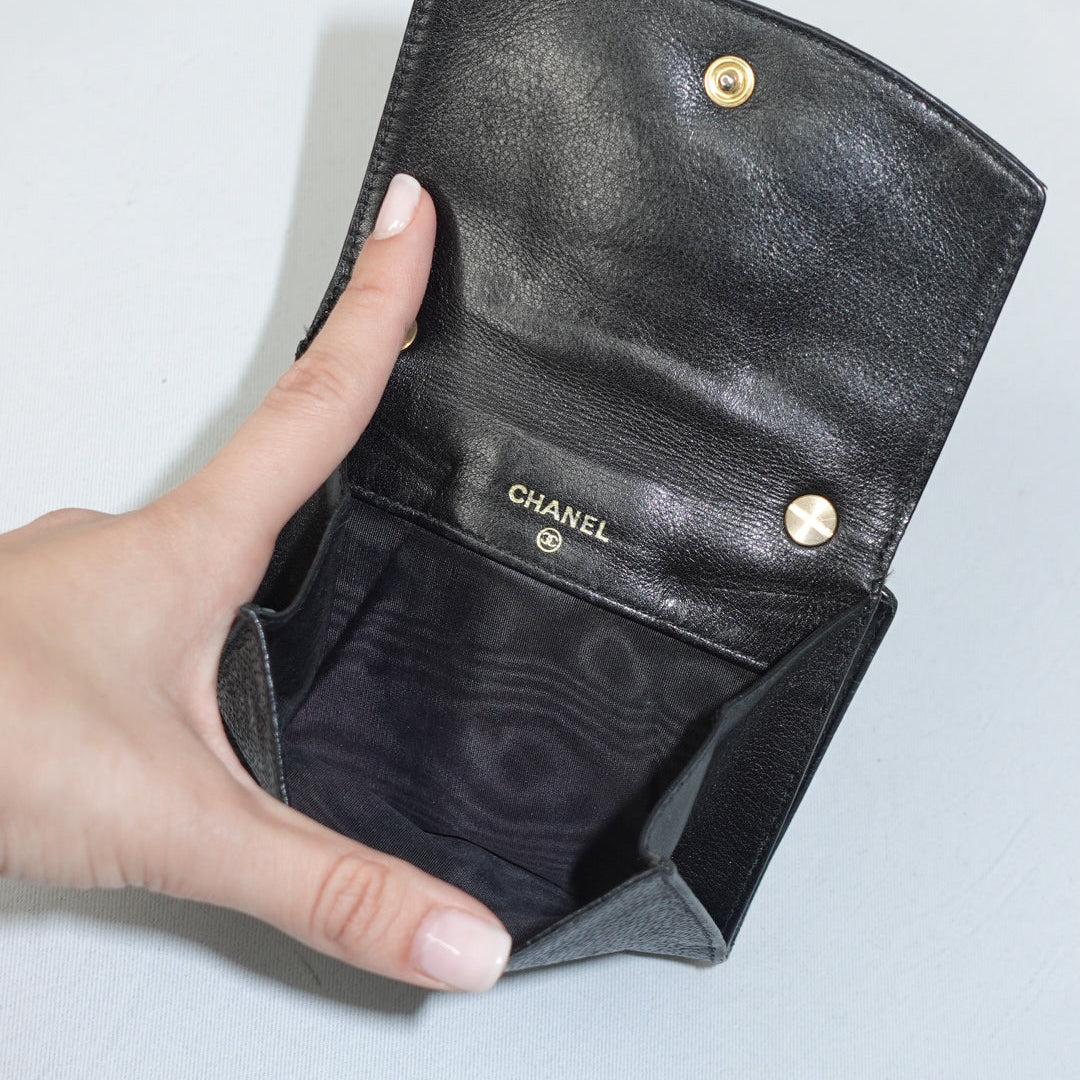 Chanel Mini Wallet w/ Chain