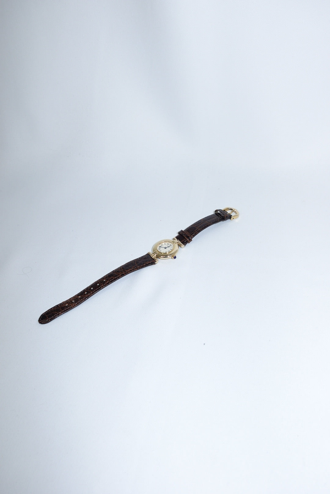 Cartier Must Colisée 24mm Gold Plated Vintage Watch