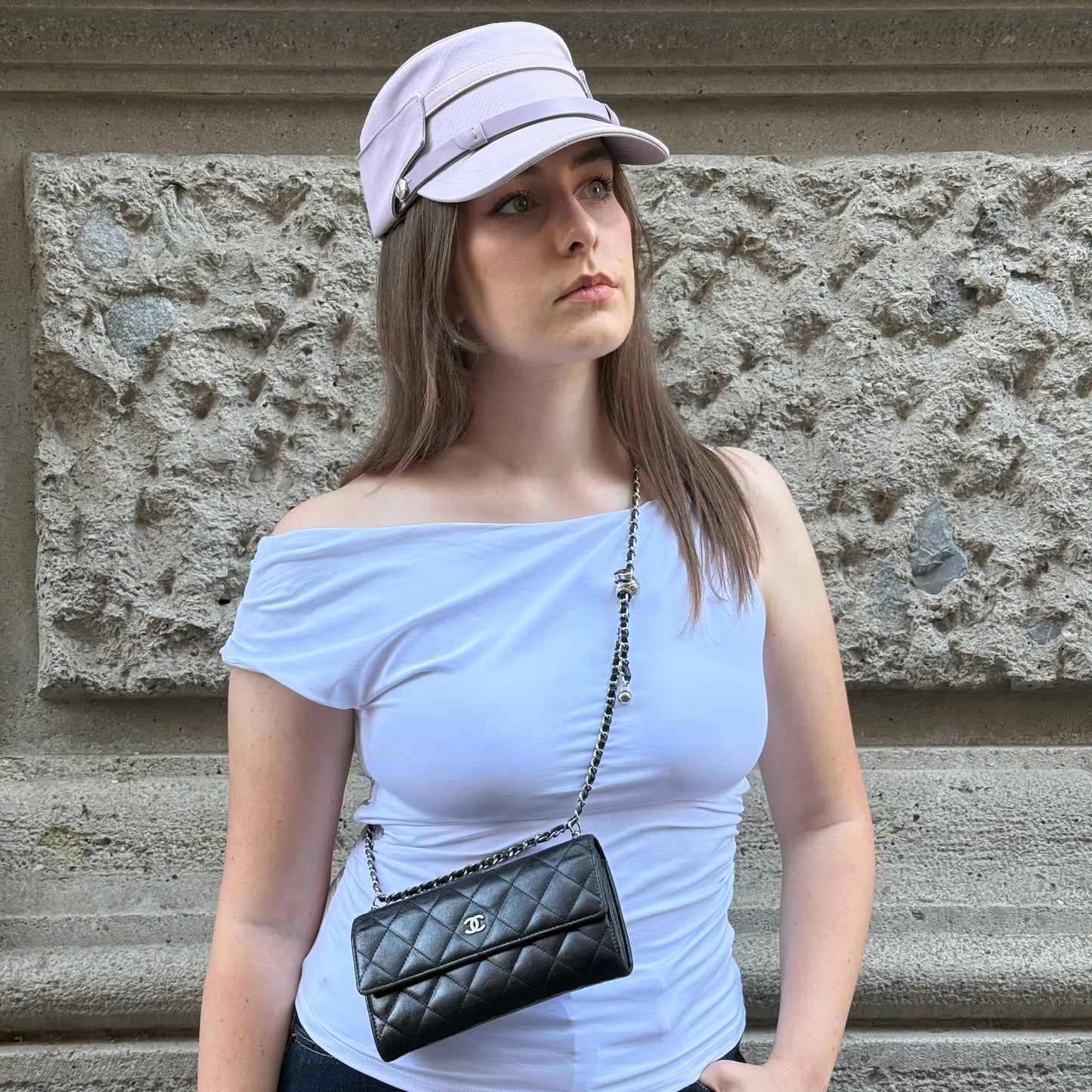 Chanel Black Wallet On Chain