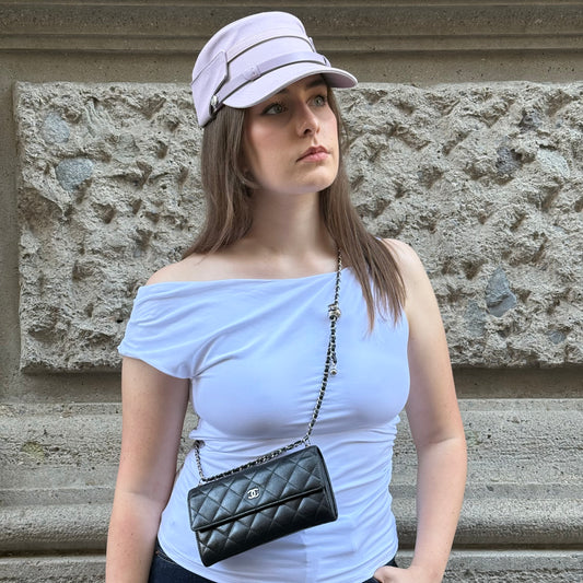 Chanel Black Wallet On Chain