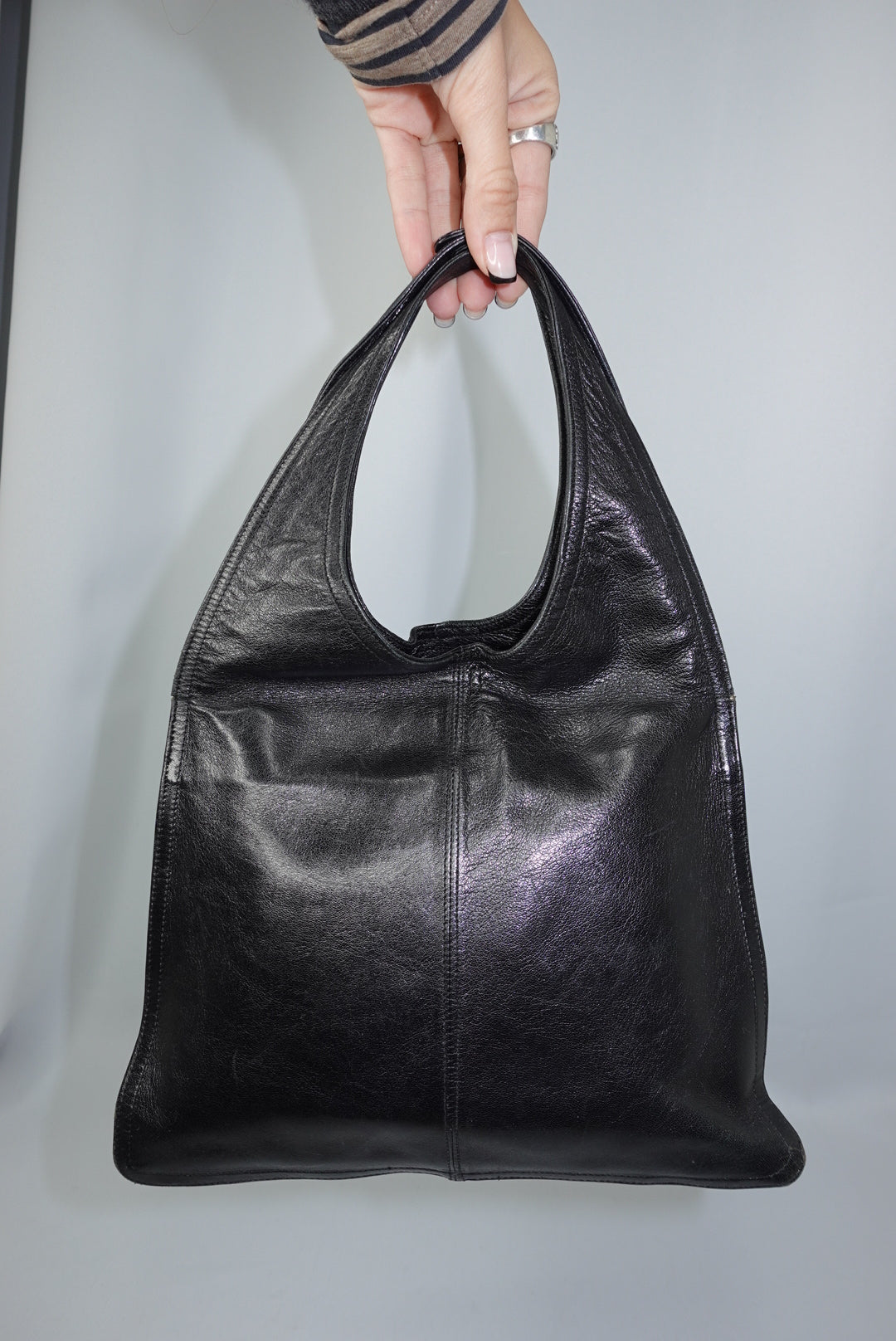 bottega veneta vintage shoulder bag black