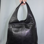 bottega veneta vintage shoulder bag black