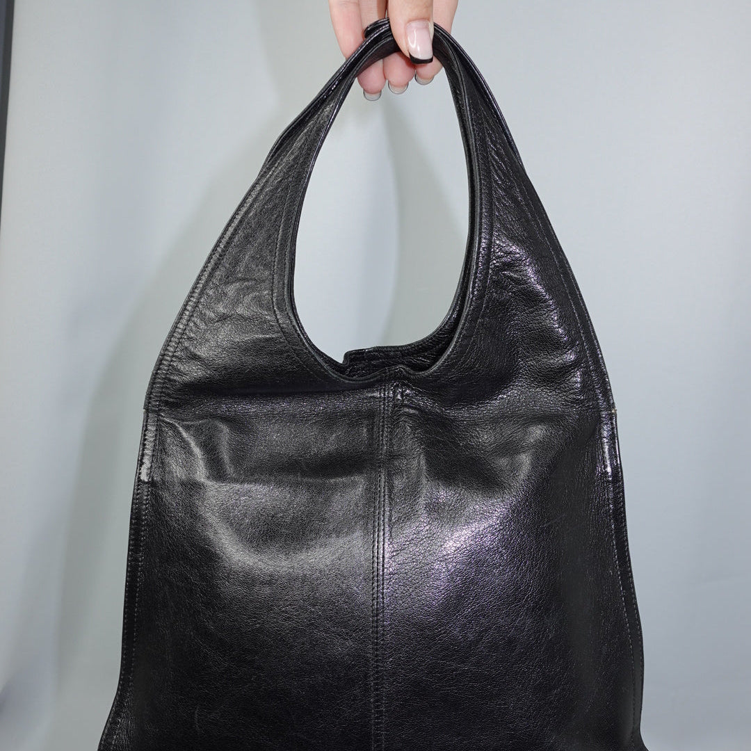 bottega veneta vintage shoulder bag black