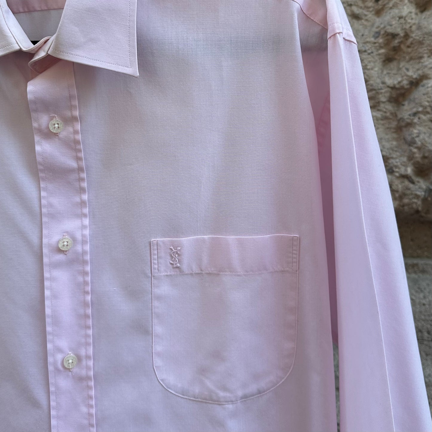 Yves Saint Laurent Baby Pink Shirt