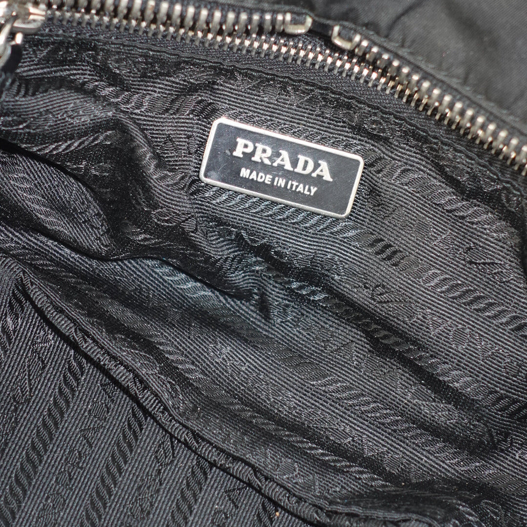 Prada Nylon Black Shoulder Bag
