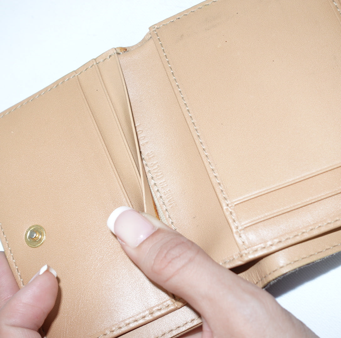 Dior Brown Monogram Wallet