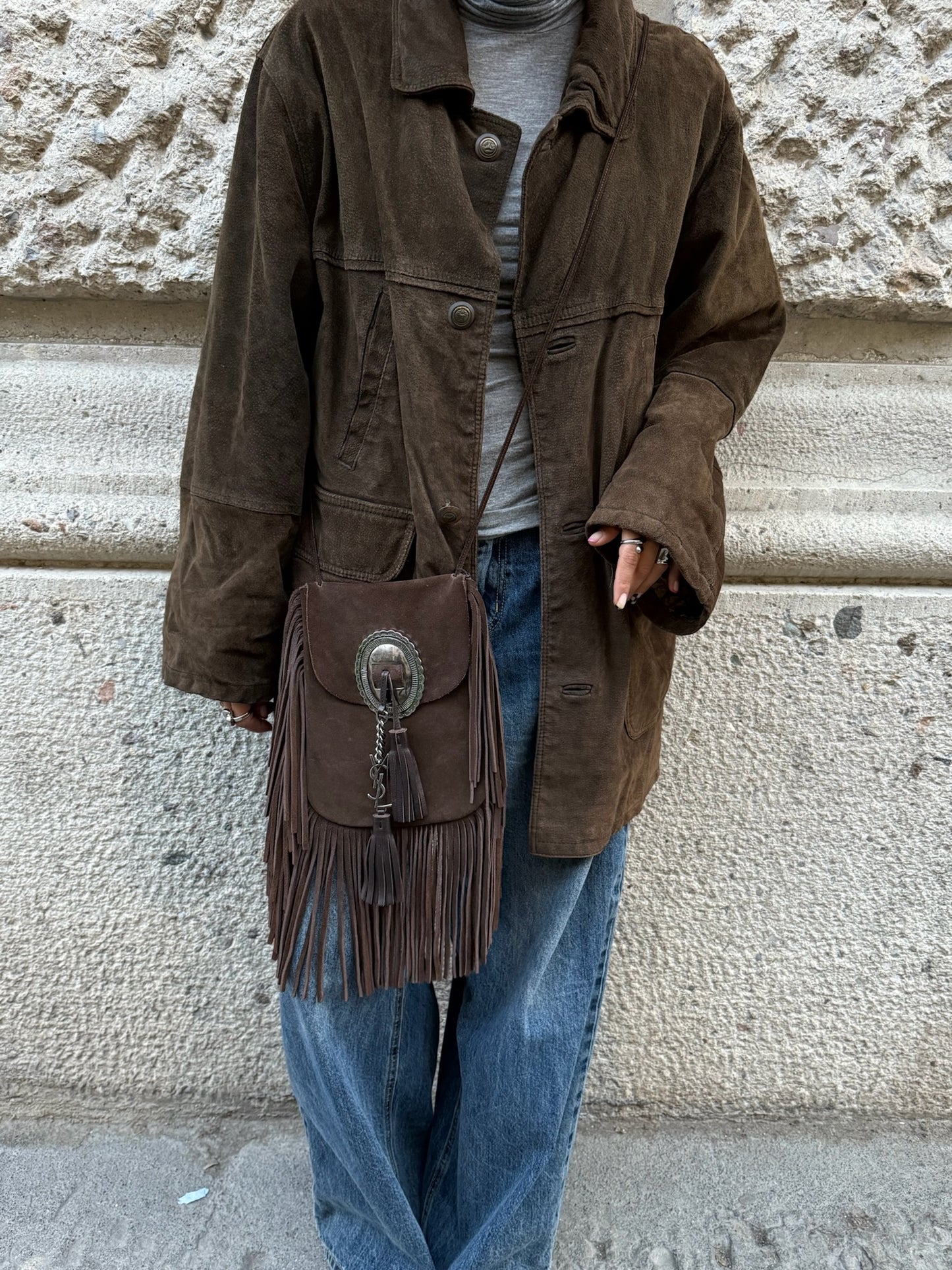 Brown Nabuk Vintage Jacket