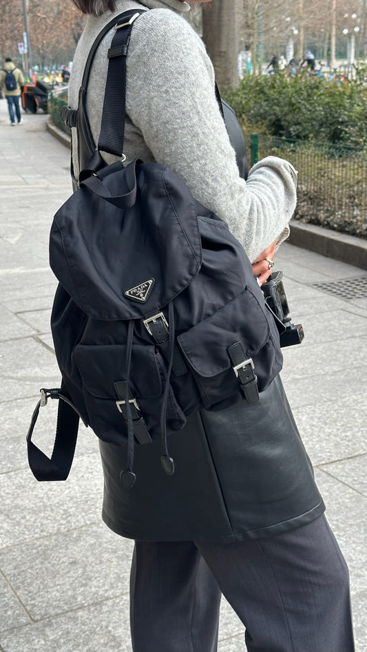 052. Prada Nylon Vintage Iconic Backpack