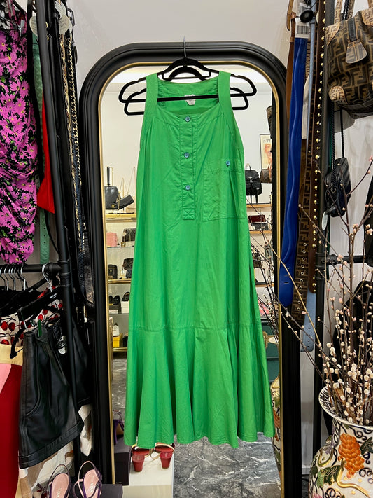 Vintage Basile Green Dress (Made in Italy)
