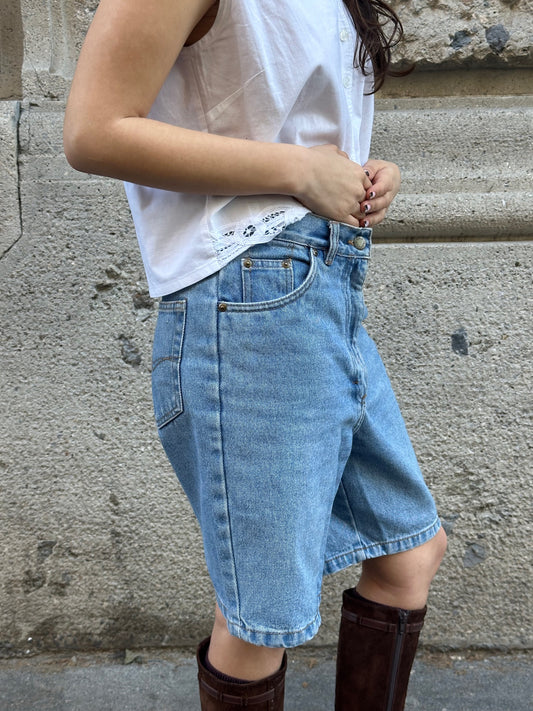 Mid-Wash Vintage Jorts