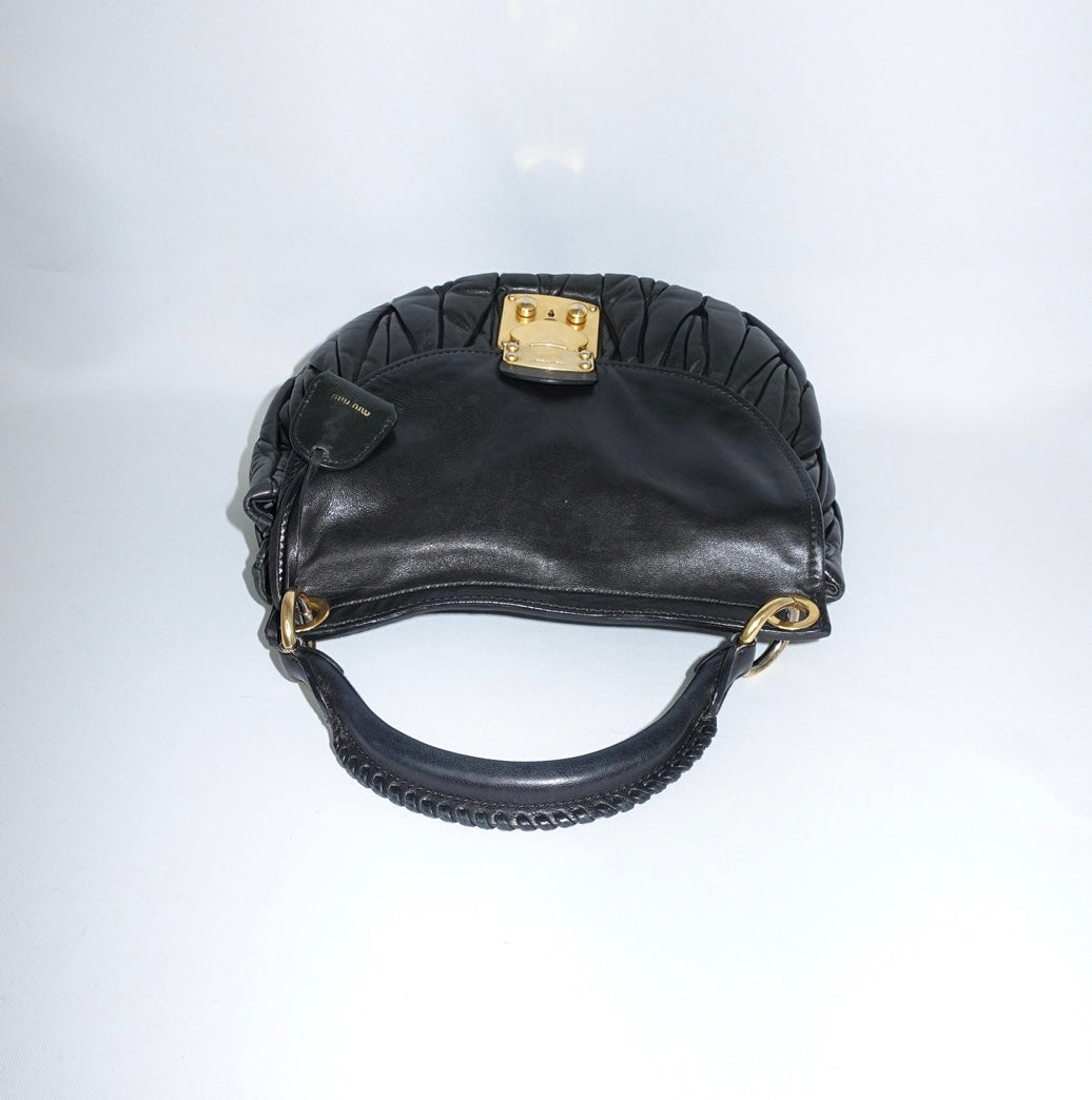 Miu Miu Matelassé Coffer Bag