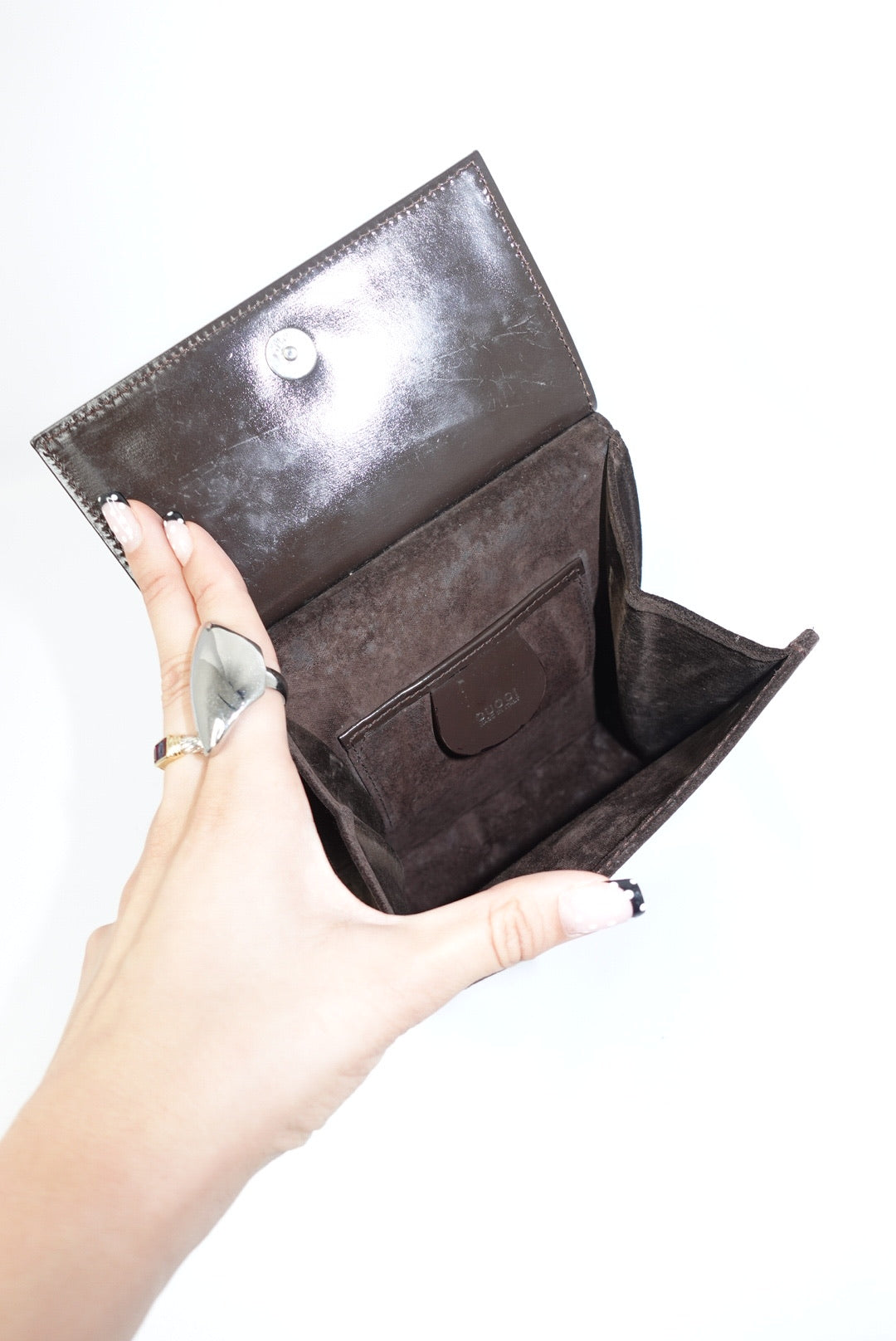 Gucci Brown Suede Vintage Mini Bag
