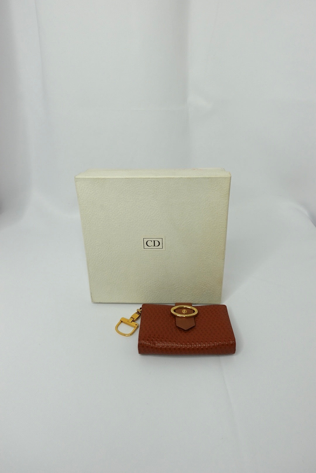 Dior Caramel Brown Vintage Wallet