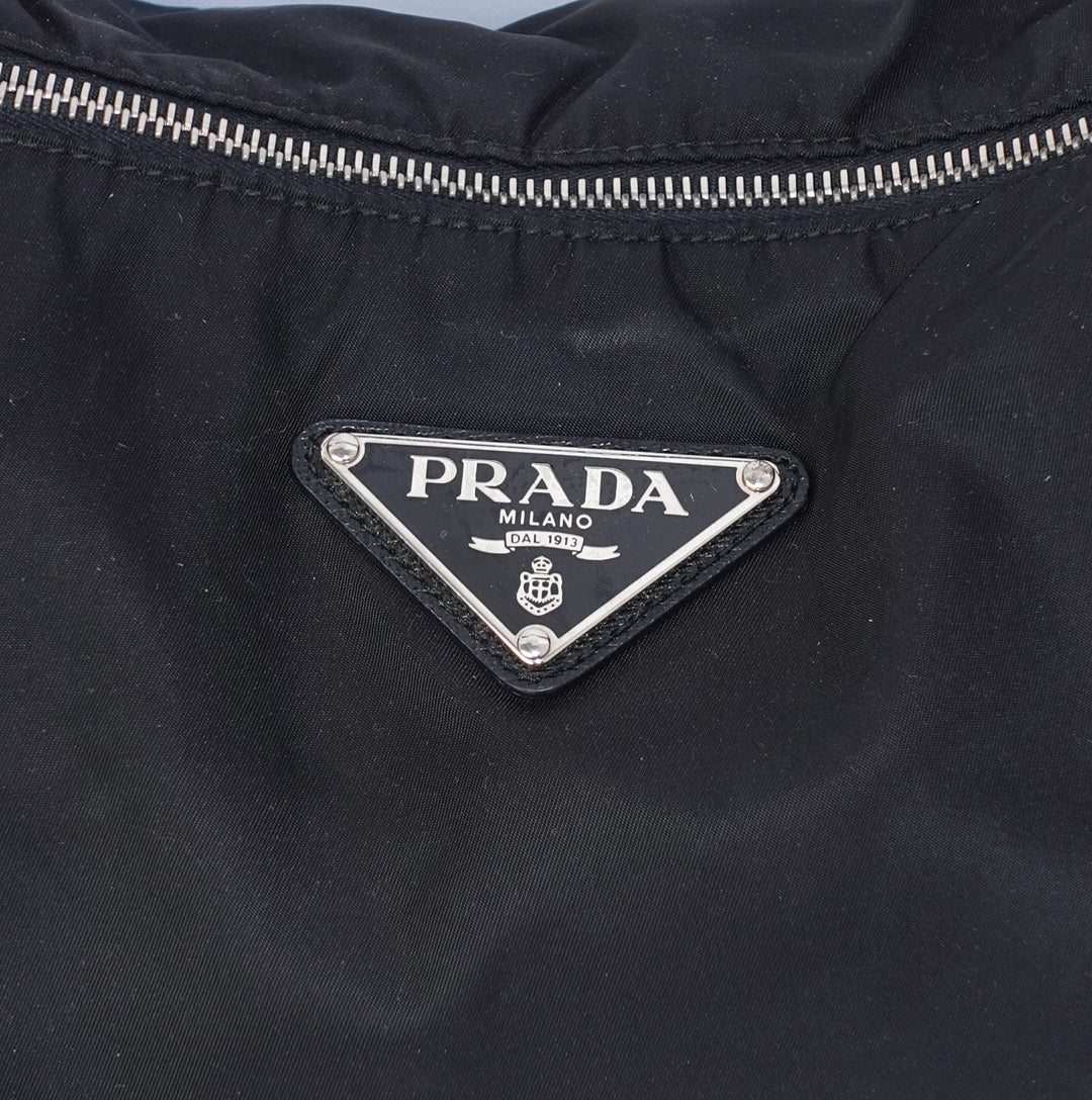 Prada Nylon Half Moon Bag