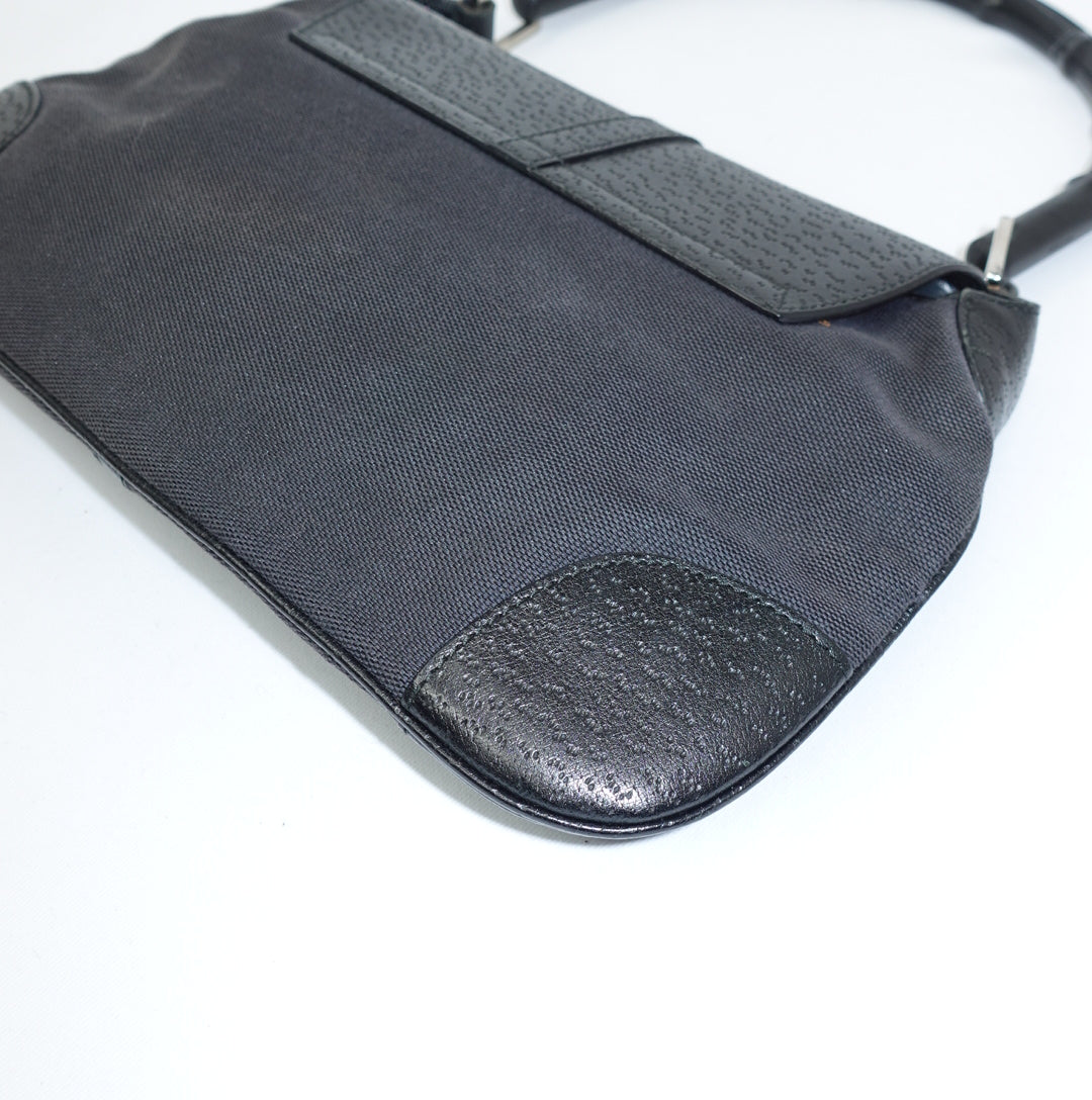 Gucci Black Jackie w/ Bamboo Handle