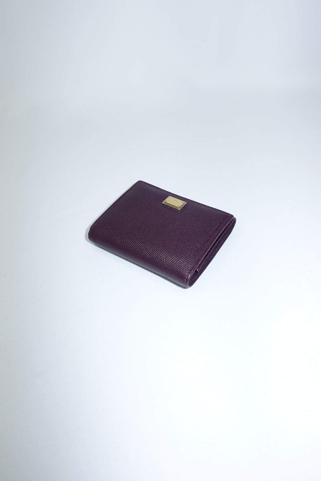 Dolce & Gabbana Small Plum Wallet