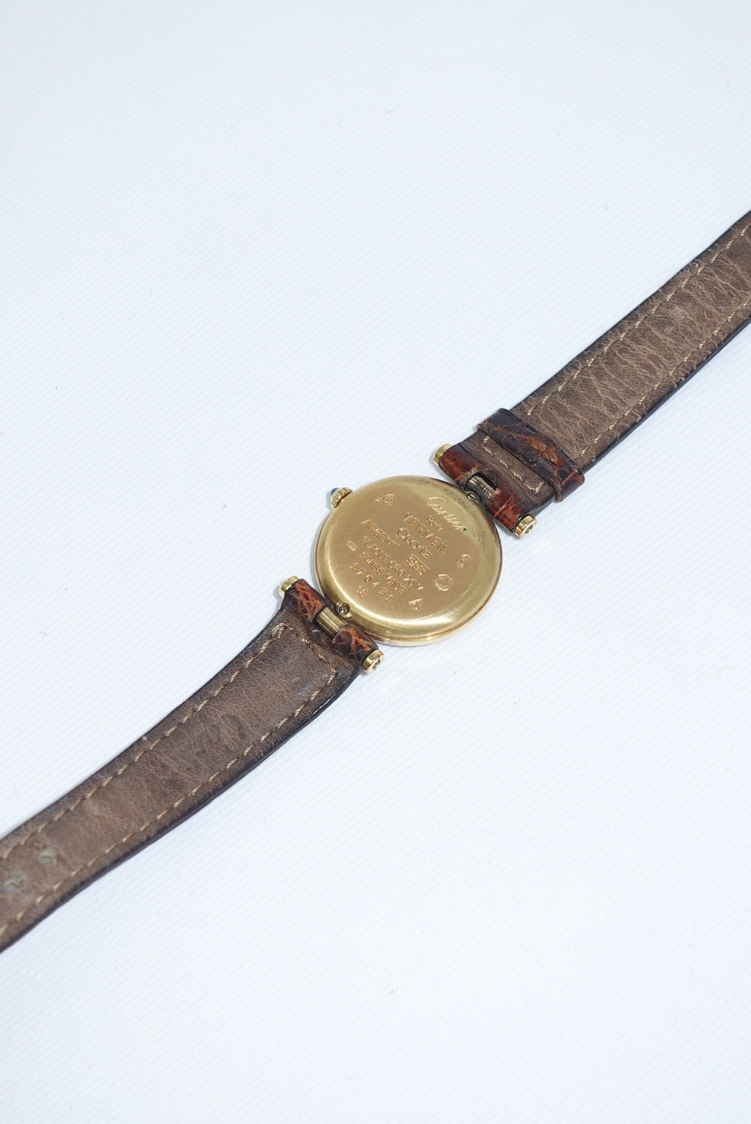 Cartier Must Vendôme 24mm  Gold Toned Vintage Watch