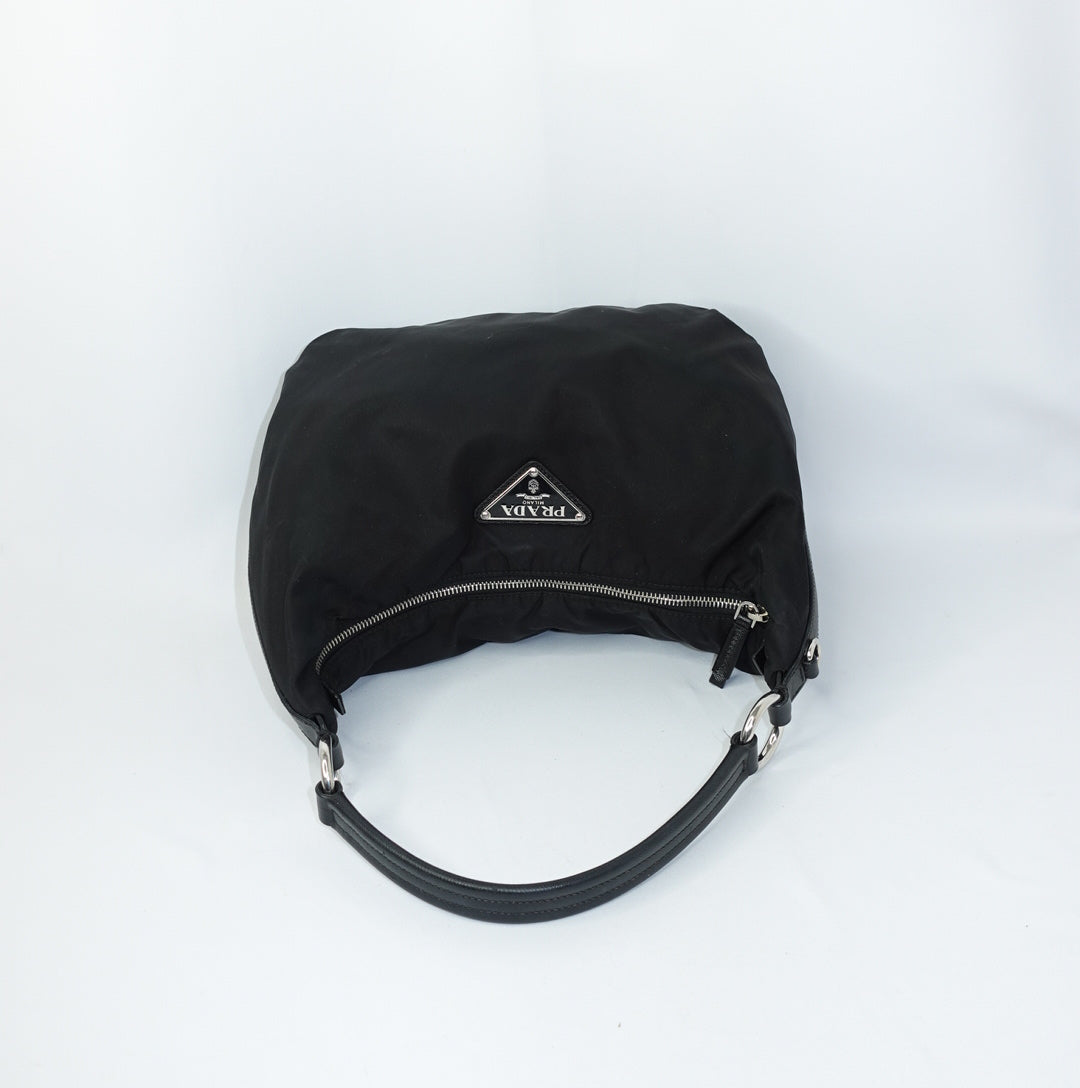 Prada Nylon Half Moon Bag