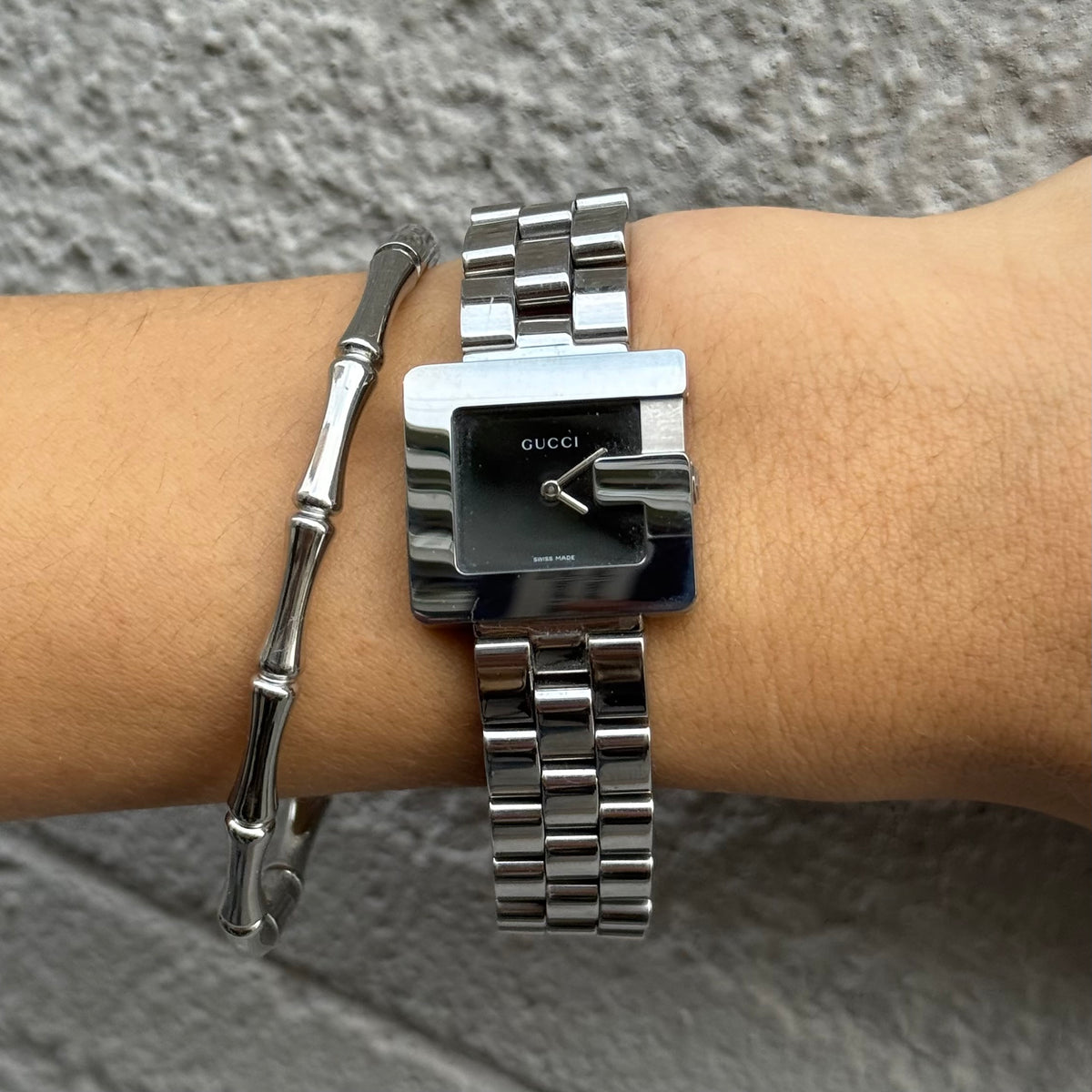 Vintage Gucci 3600L G Series Black Dial Watch