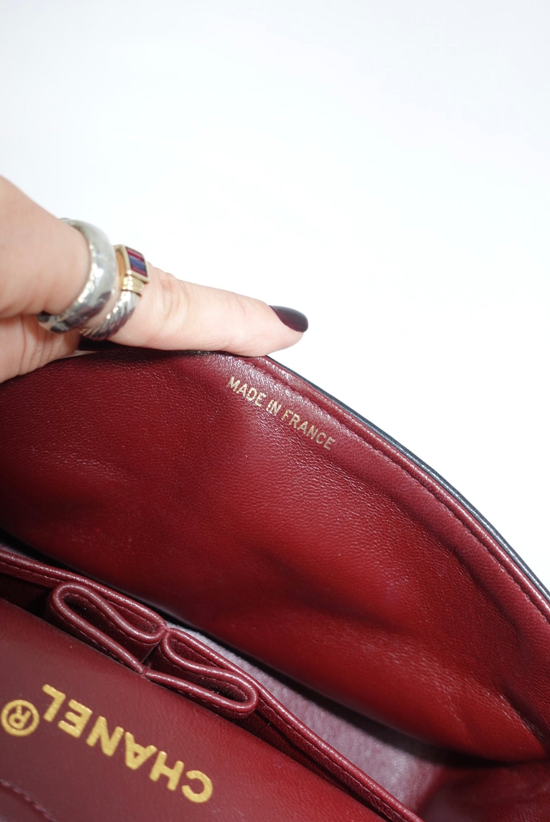 Chanel Vintage Timeless Classic 23 Double Flap Black