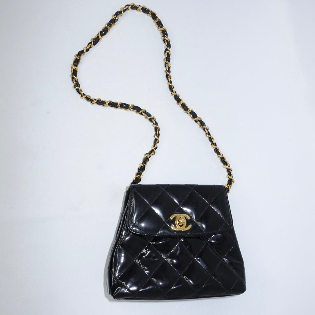 chanel timeless waist bag vintage